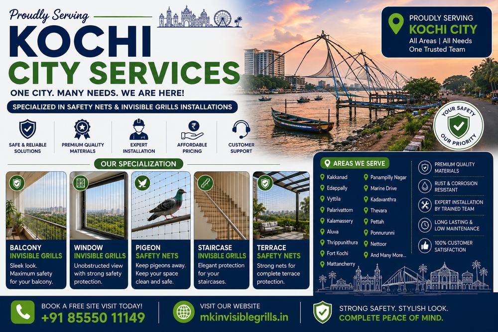 Invisible Grills in Kochi