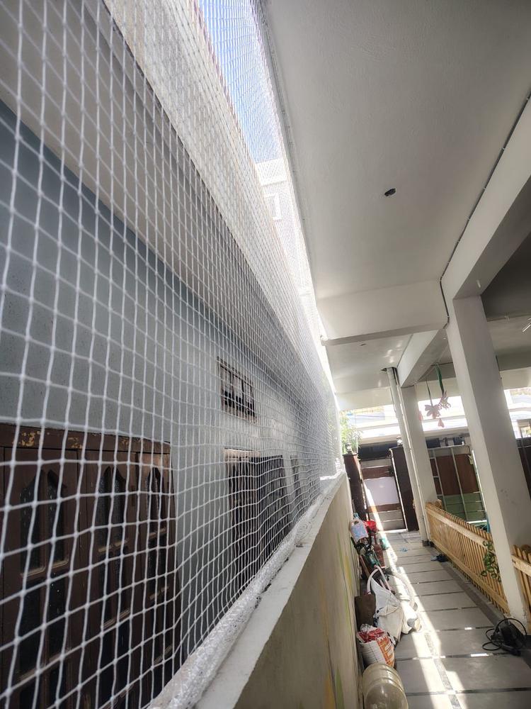 Balcony Invisible Grill Installation